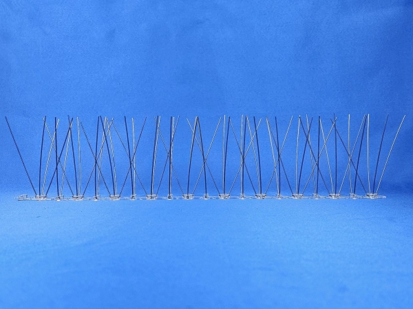 Spatzenspike SAFA SP 03-60, 3-reihig, 50 cm lang, aus Edelstahl & Polycarbonat